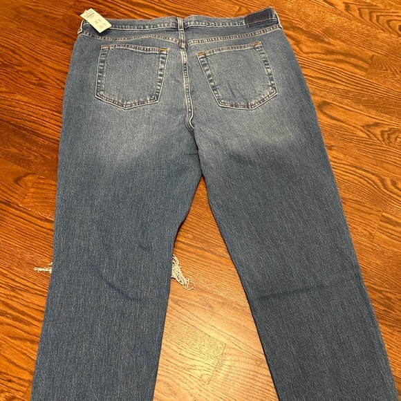 NWT Abercrombie and Fitch 90’s Straight Ultra High Rise Jeans (Size 20S) - Picture 8 of 9